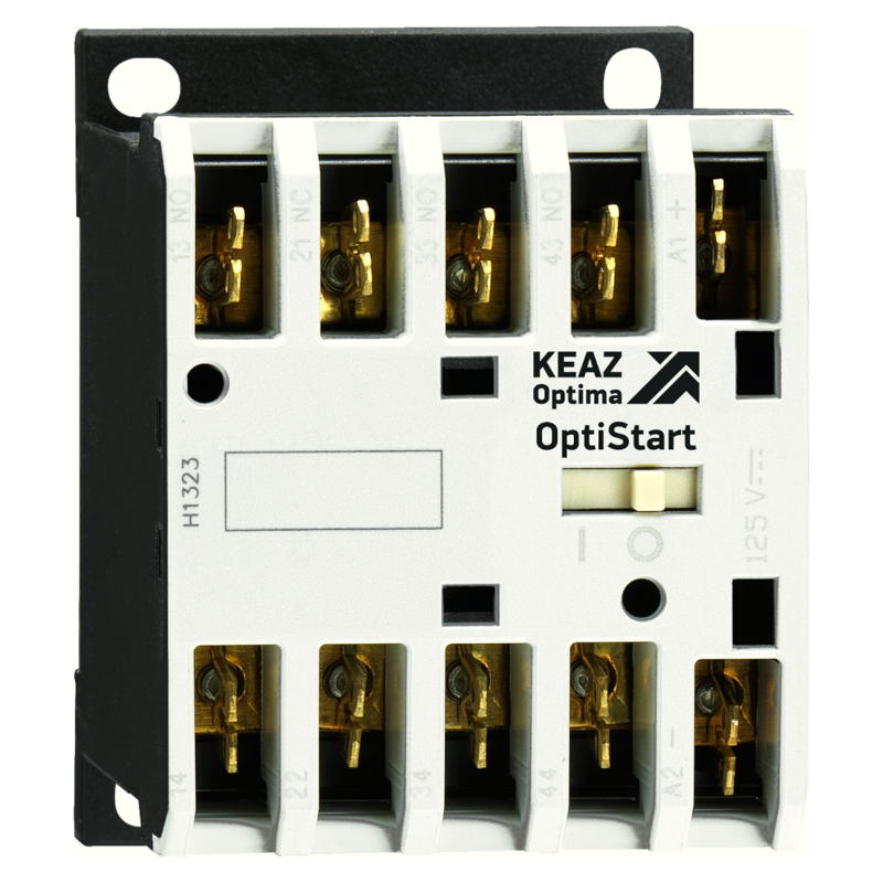 Реле мини-контакторное OptiStart K-MR-40-D125-F зажимы фастон КЭАЗ 335846