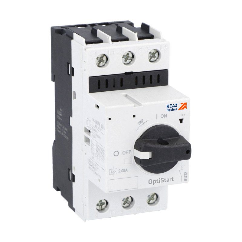 Выключатель автоматический 3п 0.25А 100кА OptiStart MP 32RHI 0.25 T2 КЭАЗ 340148