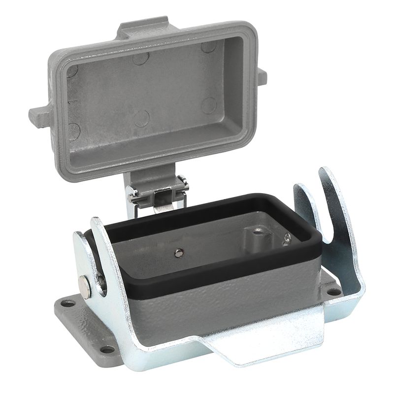 Корпус приборный проходной OptiLink HDC-H10B-BK-1L-MCV с крышкой КЭАЗ 353685
