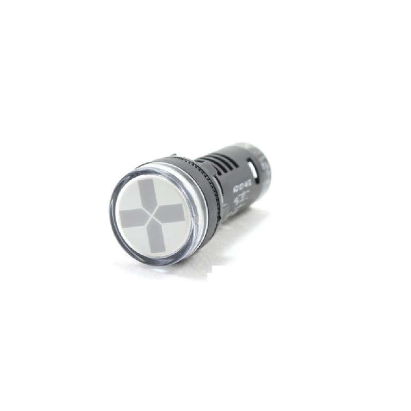 Индикатор двухцветный сегментный OptiSignal Compact D22 С7-2L-F34 красн./зел. 110В AC/DC КЭАЗ 362169