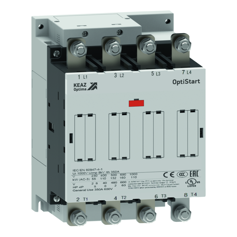 Контактор OptiStart K-AF-330-40-00-E400 с катушкой AC/DC с электронным управлением КЭАЗ 370938
