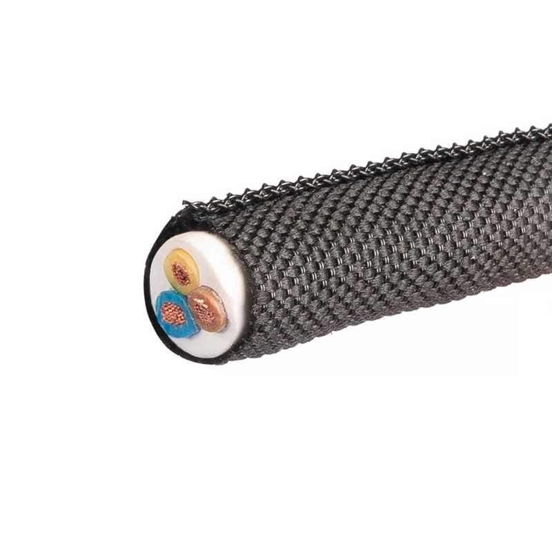 Оплетка кабельная самозаворачивающаяся XS-25 (уп.25м) Fortisflex 85384