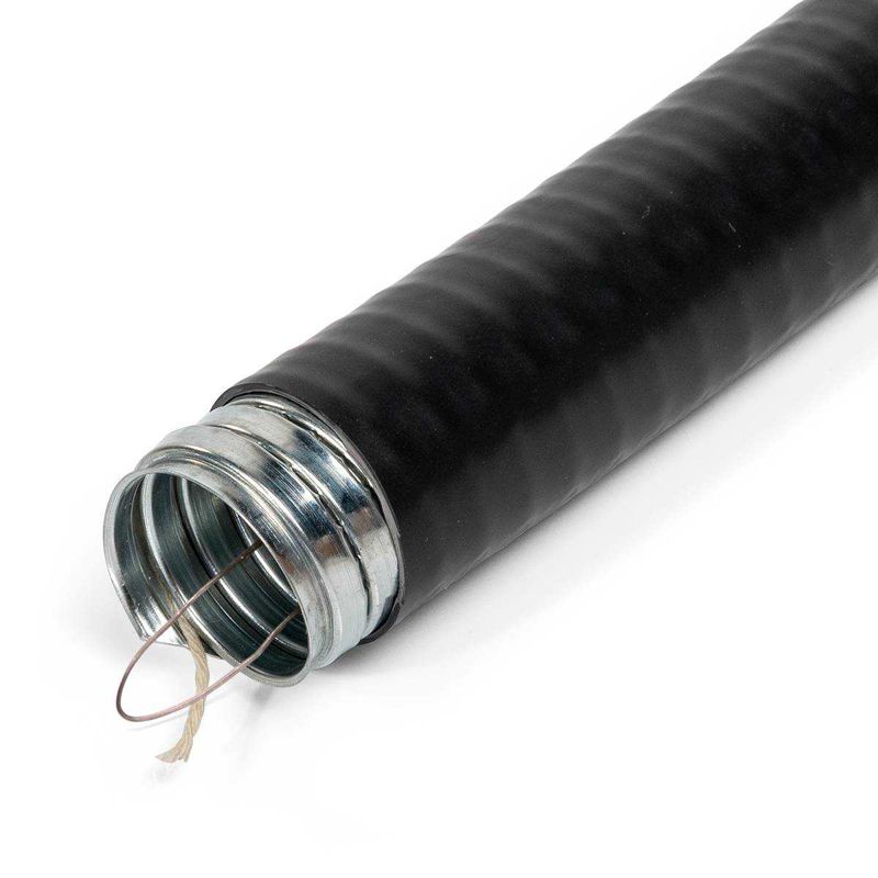 Металлорукав толстостенный МГ HEAVY DUTY 18 с протяжкой (уп.50м) Fortisflex 88436