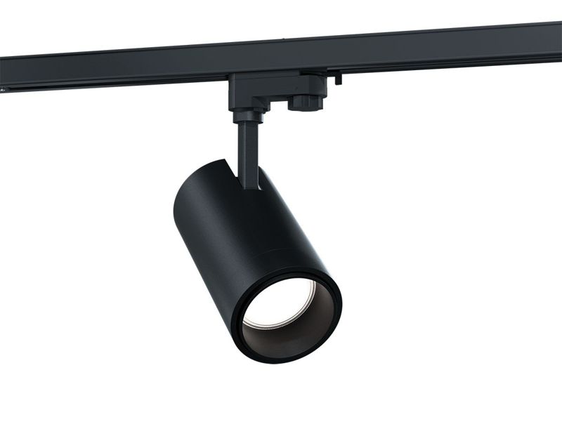 Светильник L-spot Fish/33/К15-Г60/5.0K/SH/220AC IP20 RAL 9005 черн. шинопровод (SH) LEDEL LSPT00018