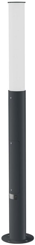 Светильник светодиодный L-park PILLAR 0.8/20/С/840/03/PKII-71/220AC IP66 RAL9005 Муар LEDEL PP20-3412-3115-185