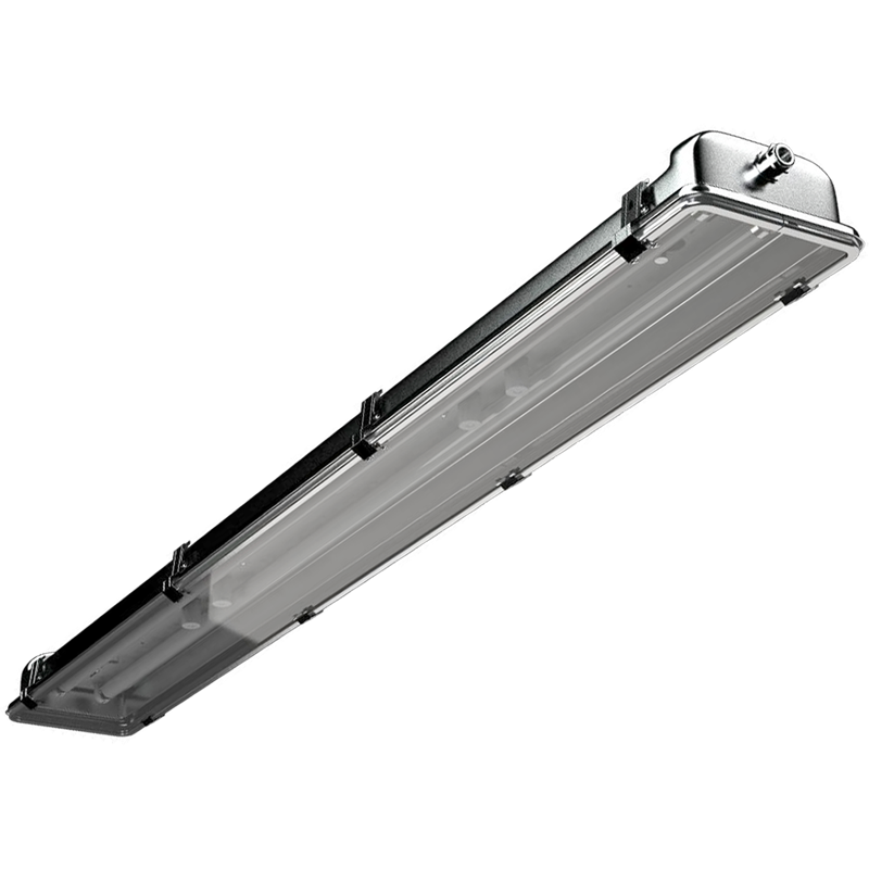 Светильник INOX 236 HF ES1 2х36Вт G13 IP65 потолочный ЭПРА БАП СТ 1077000100