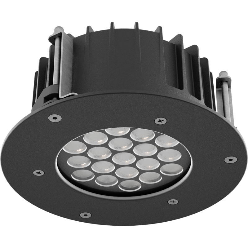 Светильник светодиодный LIGHTFALL R LED 16W D15 TW BL DALI СТ 1883000190