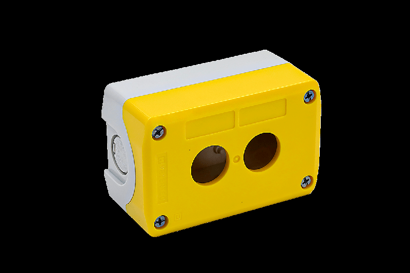 Корпус кнопочного поста 2 места IP67 MTB2-F87-Y желт. ОВЕН 132671