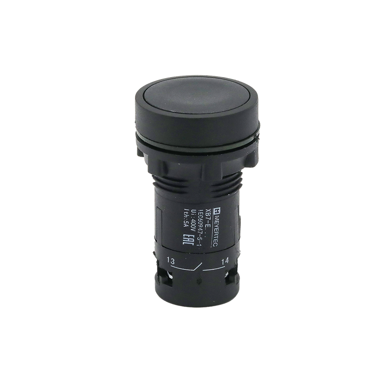 Кнопка плоская 1NO+1NC IP54 пластик MTB7-EA25 черн. ОВЕН 132691
