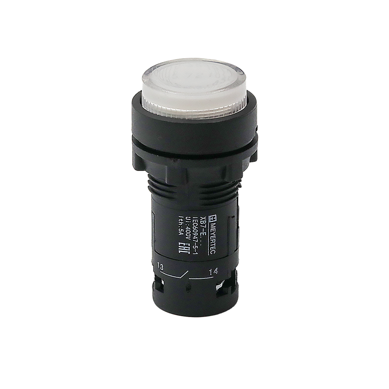 Кнопка выступающая с подсветкой 1NO 24В AC/DC IP54 пластик MTB7-EW31611 бел. ОВЕН 132717