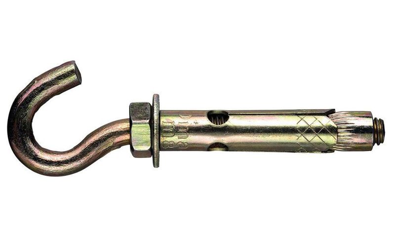 Болт анкерный с крюком М10 12х70 (уп.25 шт) Промрукав PR08.3935