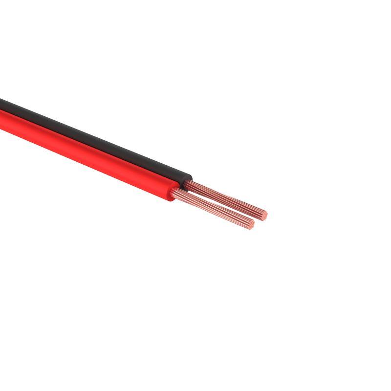 Кабель Stereo 2х1.00 красн./черн. (уп.20м) Rexant 01-6105-3-20