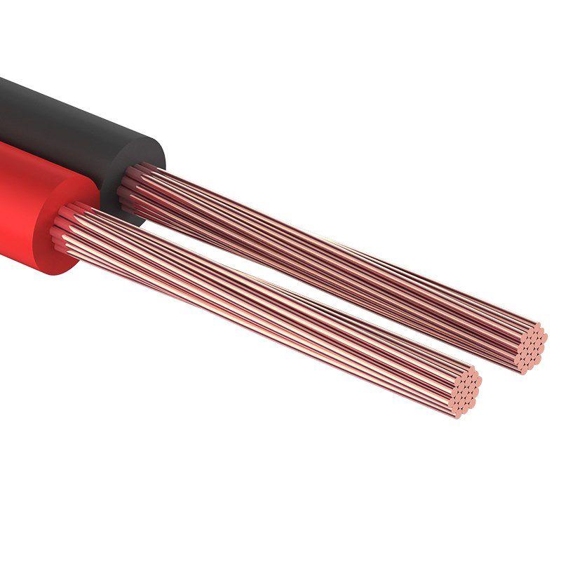 Кабель Stereo 2х2.5 красн./черн. 100м (м) REXANT 01-6108-3