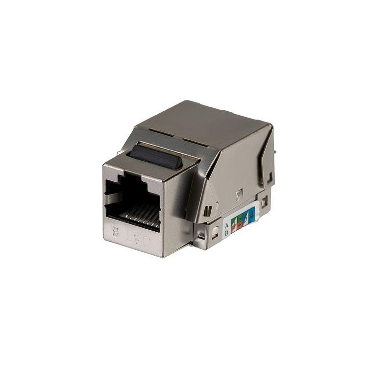 Модуль Keystone Jack RJ-45(8P8C) FTP экранир. кат.6 тип 90град. PRO Rexant 02-0272