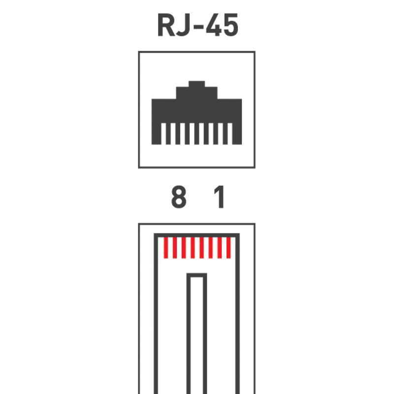 Разъем UTP RJ-45(8P8C), CAT 5e REXANT (05-1021)