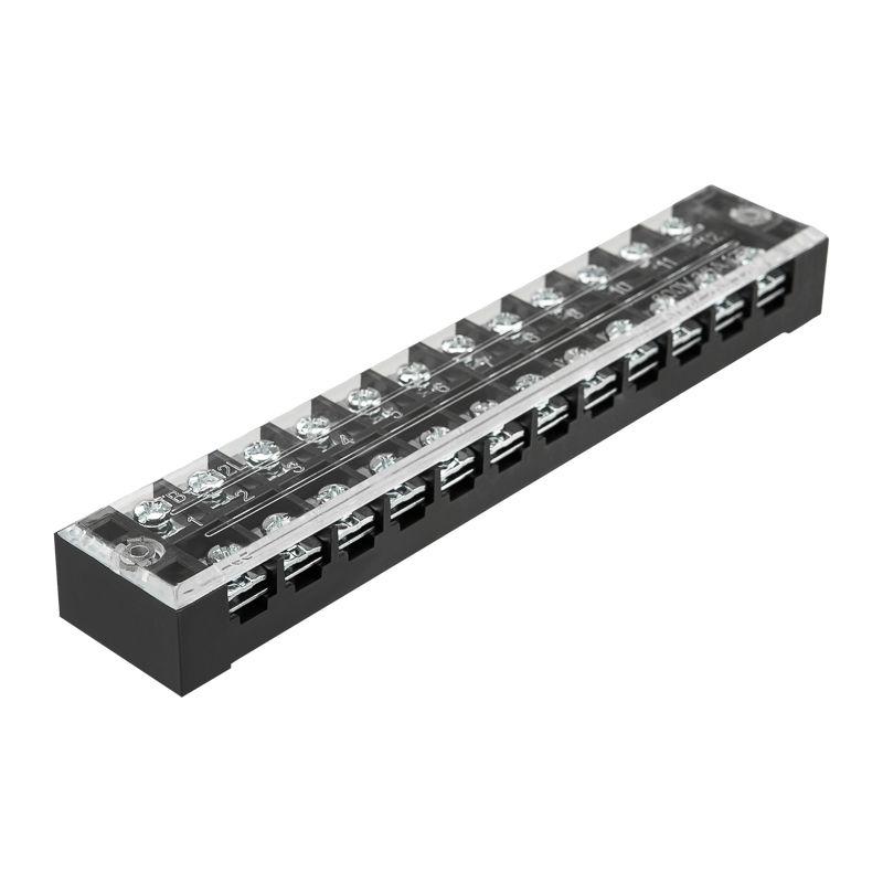 Блок зажимов клеммный БЗН ТВ-2512 2.5кв.мм 25А 12 пар Rexant 11-2157