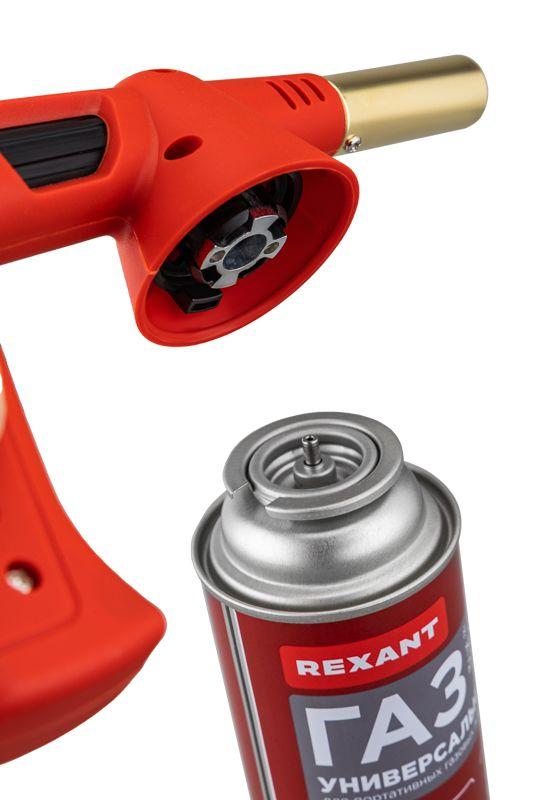 Горелка-насадка газовая GT-32 360град. с пьезоподжигом Rexant 12-0032
