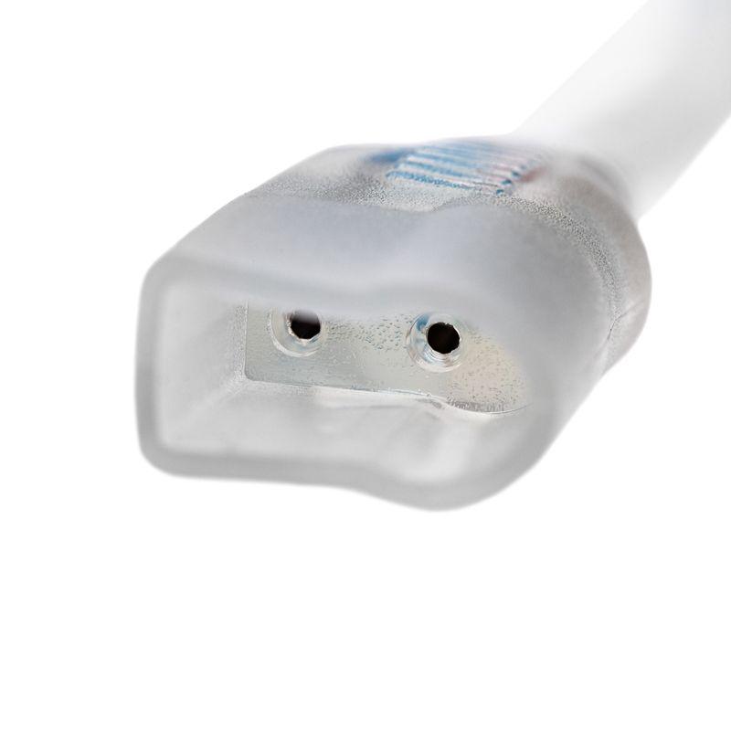 Набор установочный для одностороннего гибкого неона 8х16мм (шнур питания каучук с диодным мостом и в