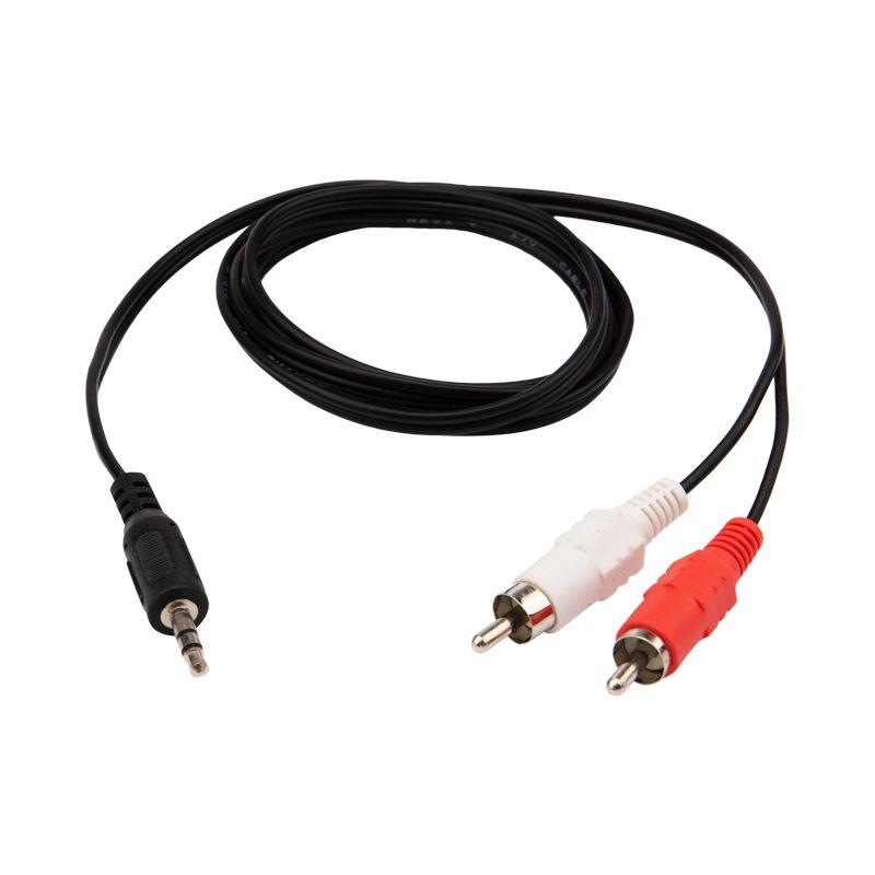 Шнур Стерео 3.5мм - 2 RCA 1.2м СМАРТКИП 17-4202-8
