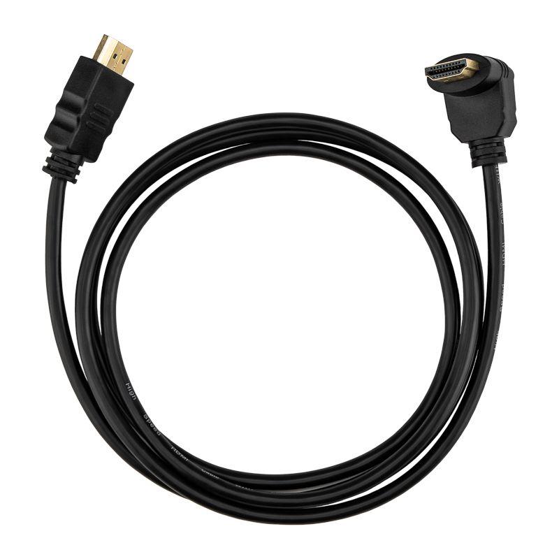 Кабель HDMI - HDMI 1.4 угловой 1.5м Gold PROCONNECT 17-6203-4