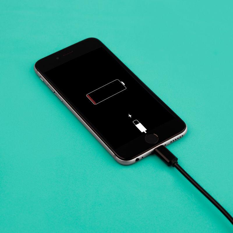 Кабель USB для iPhone 5 черн. (уп.10шт) Rexant 18-1122