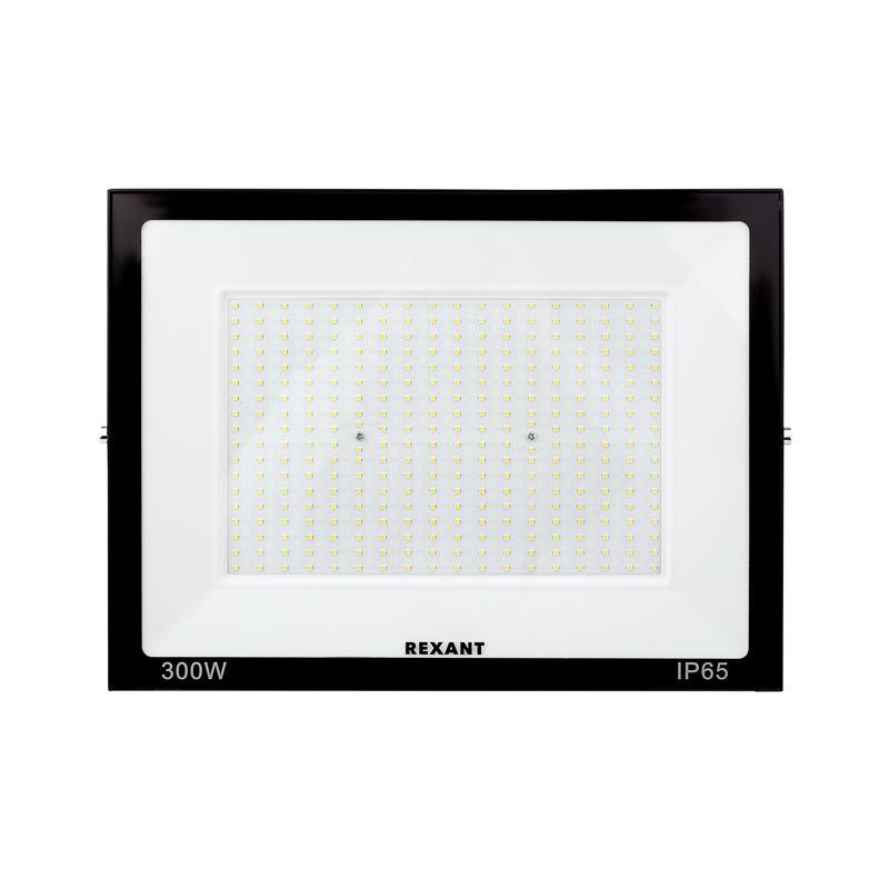 Прожектор LED 300Вт 6500К 24000лм черн. корпус Rexant 605-030