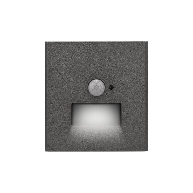 Подсветка STRONG MIELE СП настен. для ног графит Kranz KR-78-0727-6