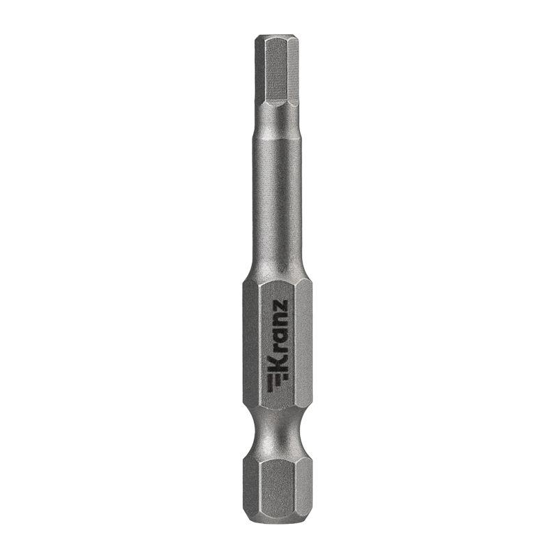 Бита шестигранная HEX-4х50мм для шуруповерта (уп.10шт) Kranz KR-92-0422