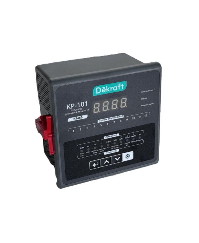 Регулятор реактивной мощности КР-101 380В АС 10 ступеней RS485 DEKraft 50581DEK