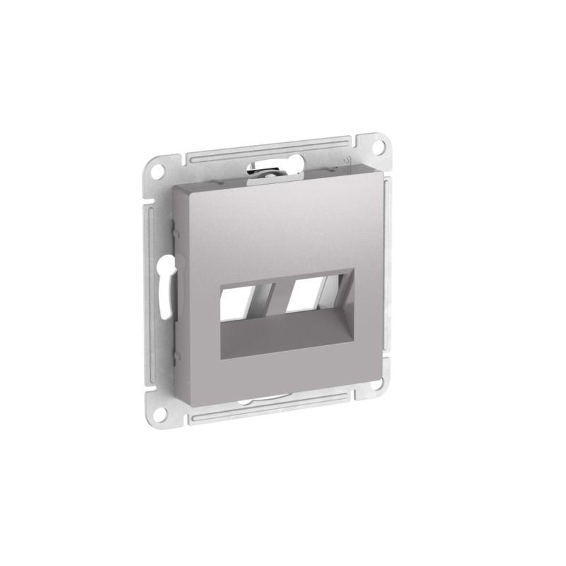 Накладка двойная AtlasDesign для информационных функций типа Keystone алюм. SE ATN000390