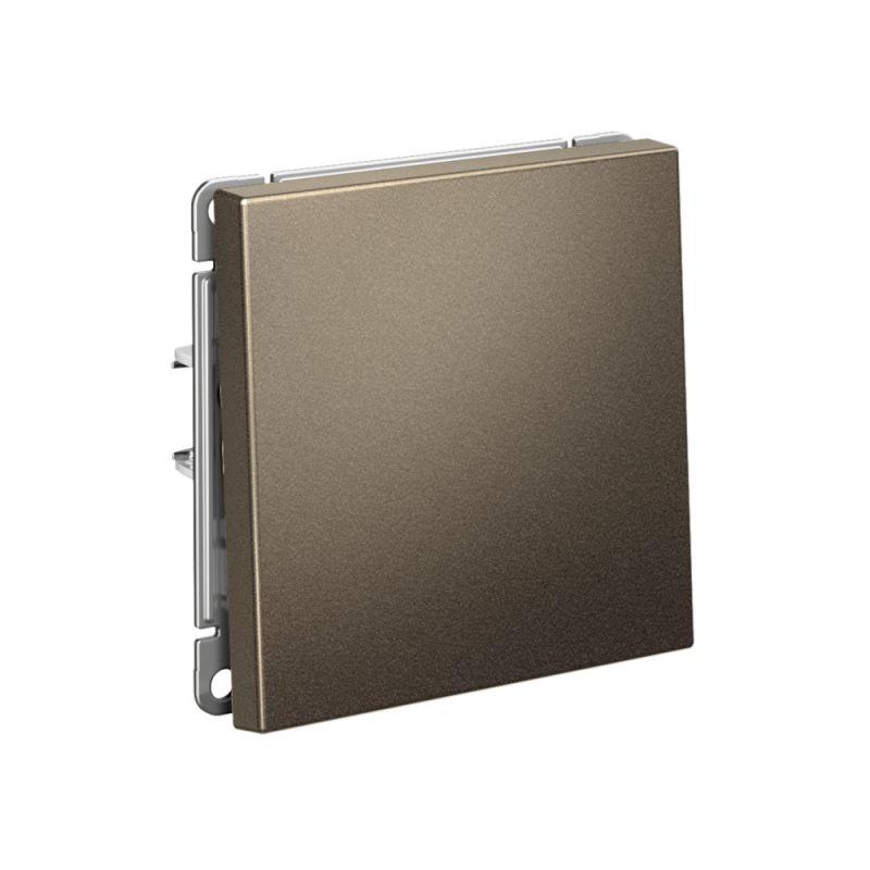 Переключатель 1-кл. ArtGallery 10AX быстрозажим. клем. механизм мокко SE GAL000661S