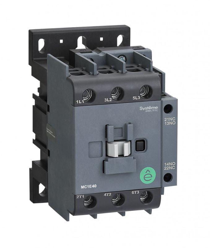 Контактор MC1E 3п 65А кат. 380В/400В AC 1НО+1НЗ SE MC1E65Q7