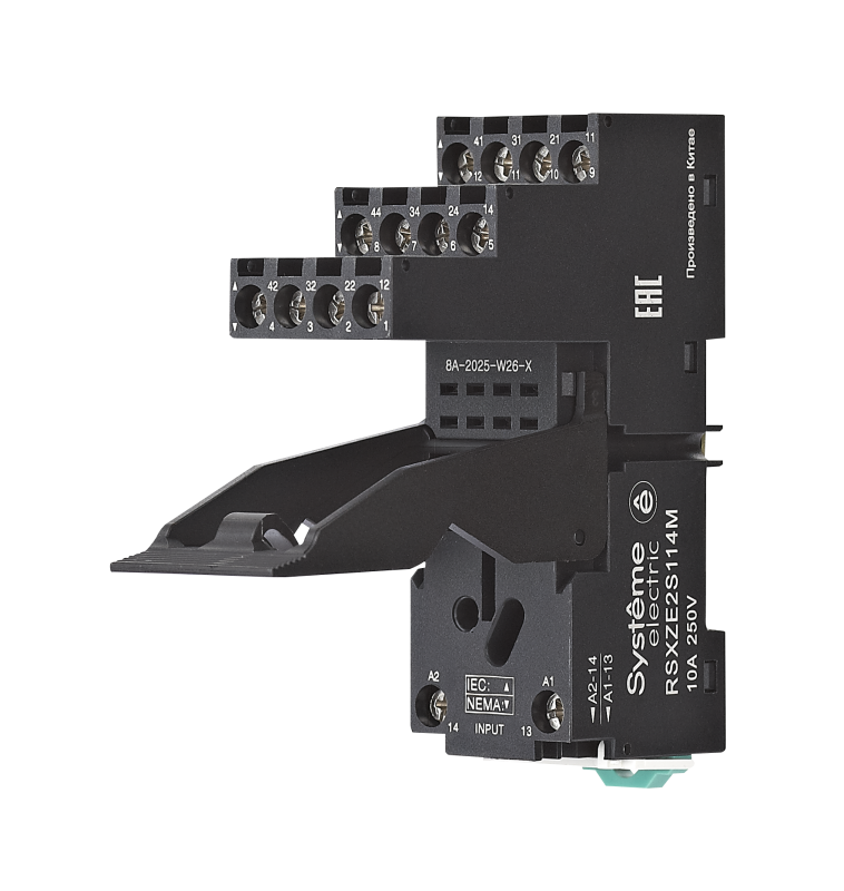 Розетка для реле 10А 4перекл. separate SE RSXZE2S114M