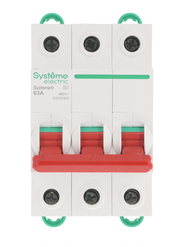 Выключатель нагрузки 3п 63А ВН Systeme9 400В SE S9S40363