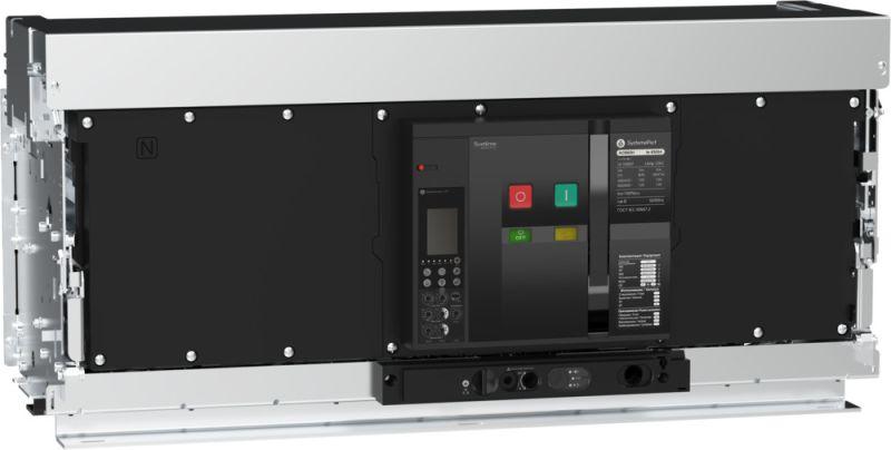 Выключатель автоматический воздушный 4п 6300А SystemePact ACB63H 6.0H выкатн. ВП MCH+MX+XF AC 230В SE SPA63H634DVNN58H