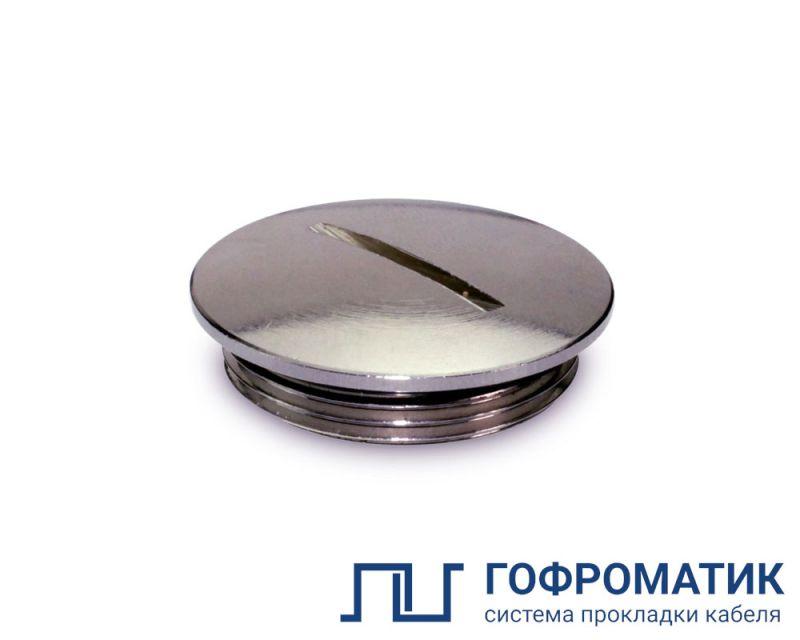 Заглушка латунная с плоским шлицем ЗР1-ЛР-PG13.5 IP66/IP67/IP68 ГОФРОМАТИК zeta35033