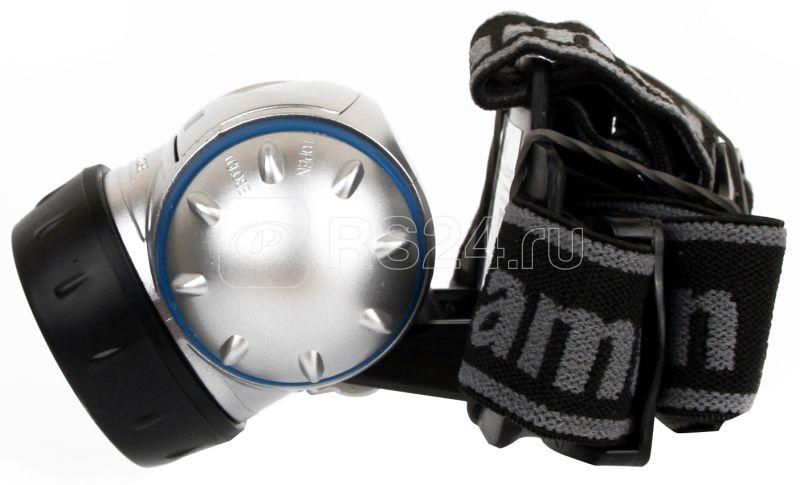 Фонарь налобный LED 5317-9Mx (9 ультра-ярких LED 4 режима; 3хR03 в комплекте; металлик) Camelion 7790 купить в интернет-магазине RS24