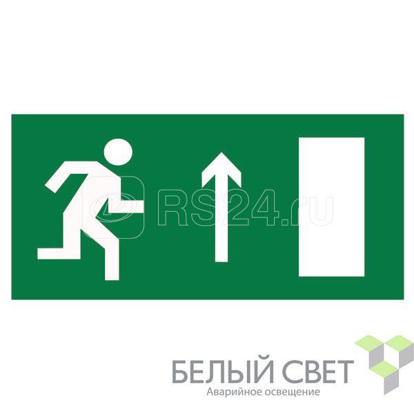 Наклейка NPU-2110.E11 Напр. к эвакуационному выходу прямо (прав.) Белый свет a10880 купить в интернет-магазине RS24