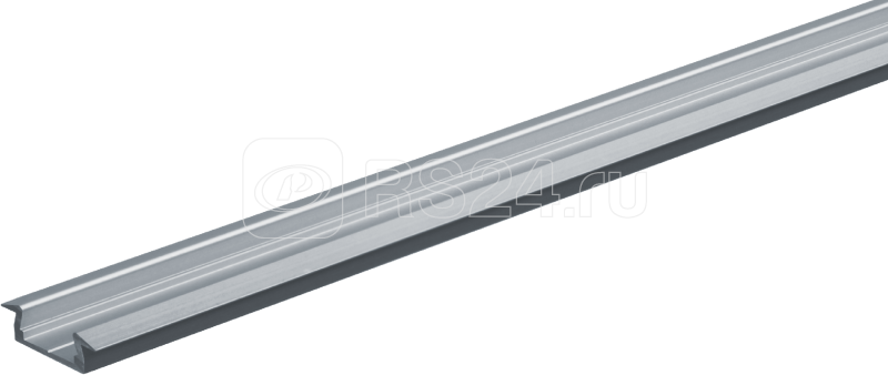 Профиль jazzway pal 2206 врезной 2м анодированный без рассеивателя 1009616