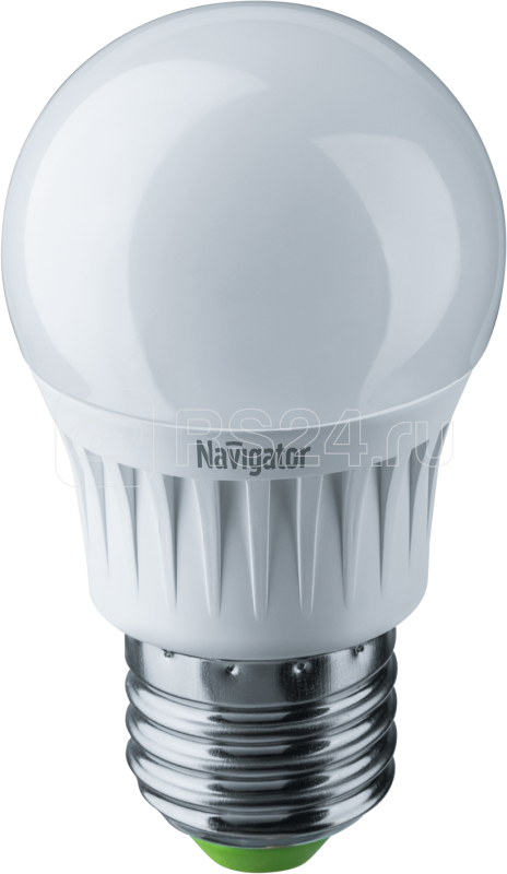 Лампа светодиодная 94 467 NLL-G45-7-230-2.7K-E27 7Вт шар 2700К тепл. бел. E27 500лм 176-264В Navigator 94467 купить в интернет-магазине RS24