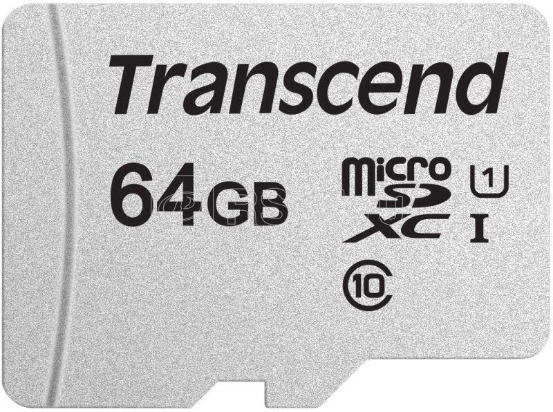 Флеш карта microsdhc 32gb class10 transcend ts32gusd300s a adapter