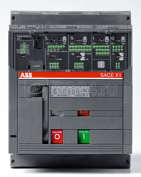 Выключатель автоматический 4п X1B 1000 PR331/P LSI In=1000А 4p W MP выкатн. ABB 1SDA062381R1 купить в интернет-магазине RS24