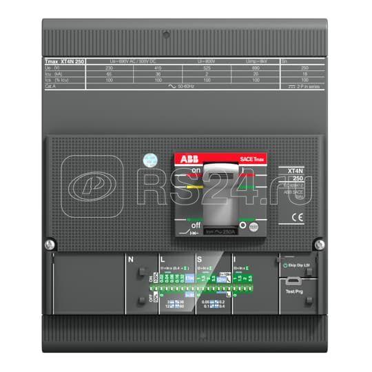 Выключатель автоматический 4п XT2N 160 TMD 10-100 4p F F ABB 1SDA067029R1 купить в интернет-магазине RS24