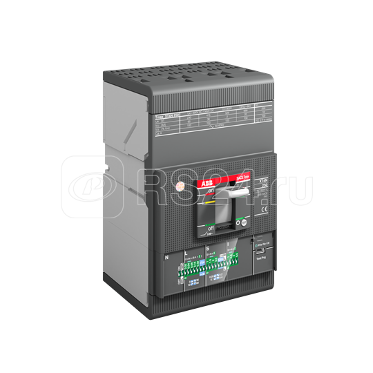 Выключатель автоматический 3п XT4L 160 Ekip LSI In=100А 3p F F ABB 1SDA068563R1 купить в интернет-магазине RS24