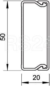 Кабель канал 50х20 пластиковый