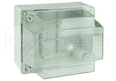 Коробка распределительная ОП 190х145х135мм IP56 гладкие стенки прозр. крышка DKC 54140 купить в интернет-магазине RS24