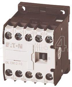 Миниконтактор DILEM12-10-G 24V DC EATON 127132 купить в интернет-магазине RS24