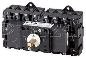 Выключатель-разъединитель перекидной I-0-II 2х4P 63А QM63/3N EATON 1319915 купить в интернет-магазине RS24