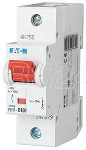 Выключатель автоматический модульный 1п D 100А 20кА PLHT-D100 EATON 247997 купить в интернет-магазине RS24