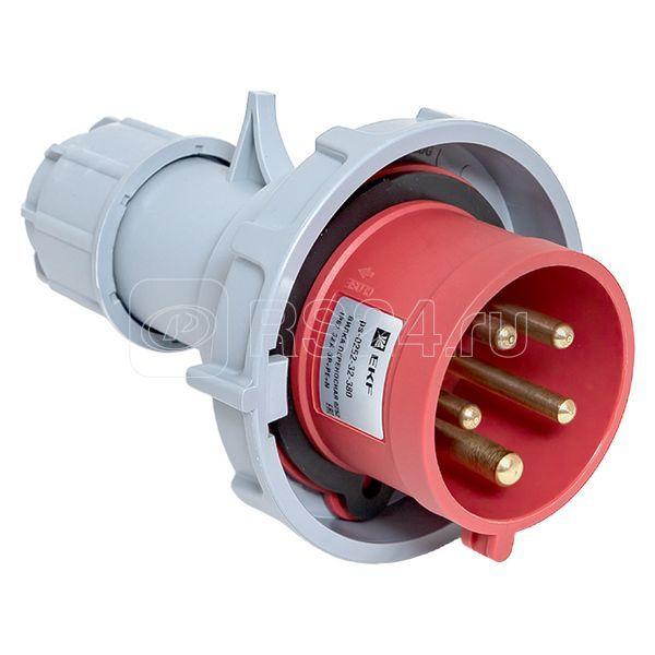 Купить Вилка переносная 0252 3P+PE+N 32А 380В IP67 PROxima EKF ps-0252 ...
